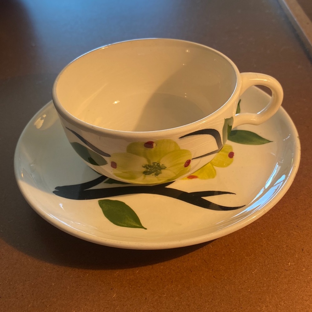 Coffee cups and saucers